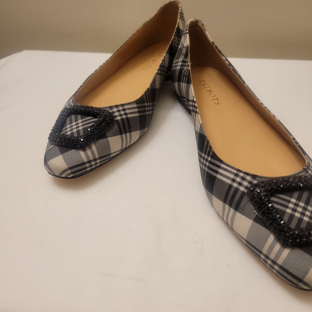 Talbot Plaid Flats